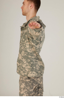  Photos Army Man in Camouflage uniform 3 21th century Army camouflage jacket upper body 0002.jpg